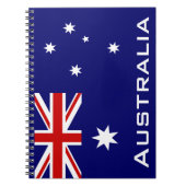 Vlag van Australië Notitieboek (Voorkant)