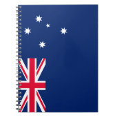 Vlag van Australië Notitieboek (Voorkant)