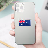 Vlag van Australië op maat gesneden Sticker (Telefoon)
