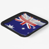 Vlag_van_Australië Papieren Bordje (Gebogen)