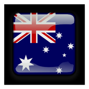 Vlag van Australië Perfect Poster