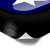 Vlag van Australië Perfect Poster (Hoek)