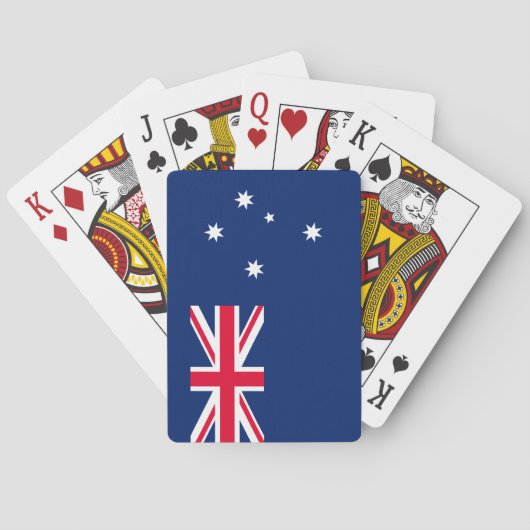 Vlag van Australië Pokerkaarten (Achterkant)