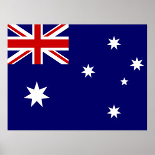 Vlag van Australië Poster