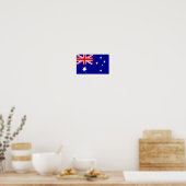 Vlag van Australië Poster (Keuken)