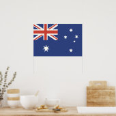 Vlag van Australië Poster (Keuken)