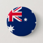 Vlag van Australië Ronde Button 5,7 Cm (Voorkant)