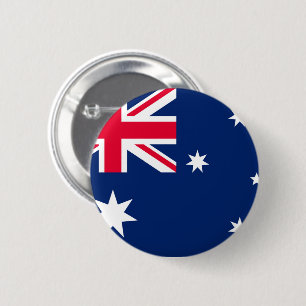 Vlag van Australië Ronde Button 5,7 Cm
