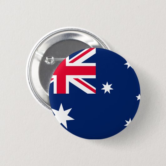 Vlag van Australië Ronde Button 5,7 Cm (Voorkant /achterkant)