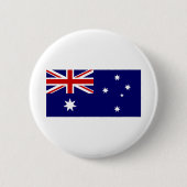 Vlag van Australië Ronde Button 5,7 Cm (Voorkant)