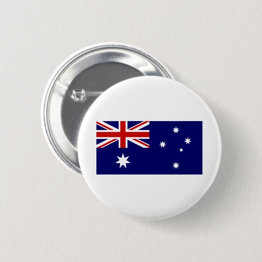 Vlag van Australië Ronde Button 5,7 Cm (Voorkant /achterkant)