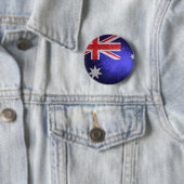 Vlag van Australië Ronde Button 5,7 Cm (In situ)