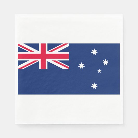 Vlag van Australië Servet (Voorkant)