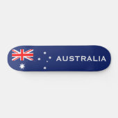 Vlag van Australië Skateboard (Horizontaal)