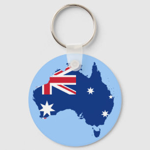 vlag van australië sleutelhanger