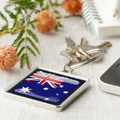 Vlag van Australië Sleutelhanger (Zijkant)