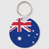 Vlag van Australië Sleutelhanger (Achterkant)