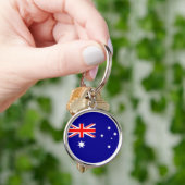 Vlag van Australië Sleutelhanger (Hand)