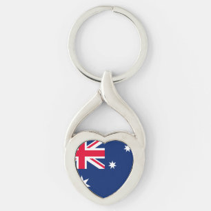 Vlag van Australië Sleutelhanger
