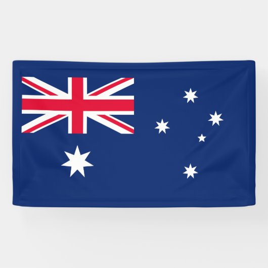 Vlag van Australië Spandoek (Horizontaal)