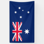 Vlag van Australië Spandoek (Verticaal)