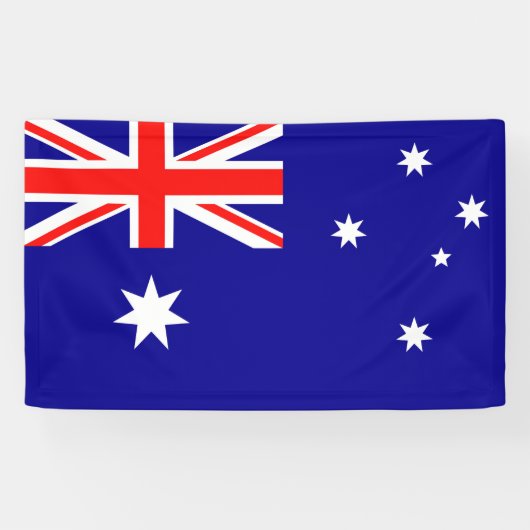 Vlag van Australië Spandoek (Horizontaal)