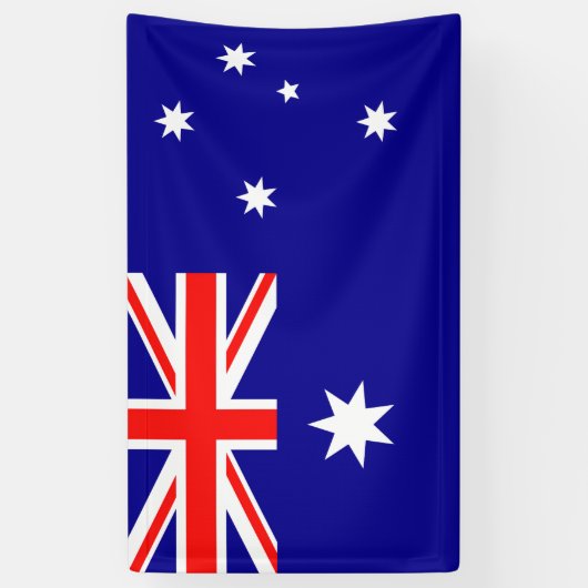 Vlag van Australië Spandoek (Verticaal)