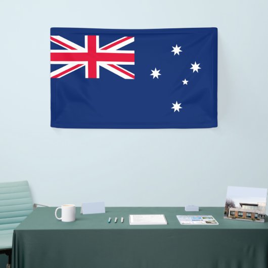 Vlag van Australië Spandoek (Beurs)