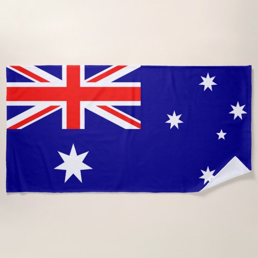 Vlag van Australië Strandlaken (Voorkant)