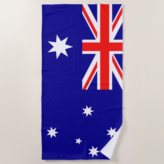 Vlag van Australië Strandlaken (Voorkant)