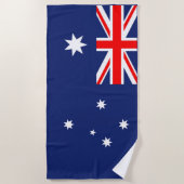 Vlag van Australië Strandlaken (Voorkant)