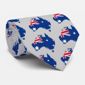 vlag van australië stropdas (Opgerold)