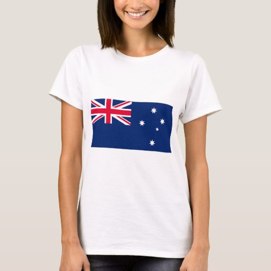 Vlag van Australië T-shirt (Voorkant)