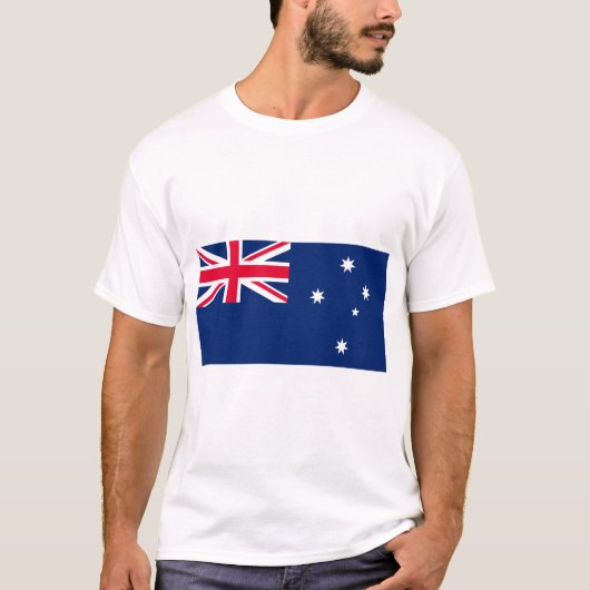 Vlag van Australië T-shirt (Voorkant)