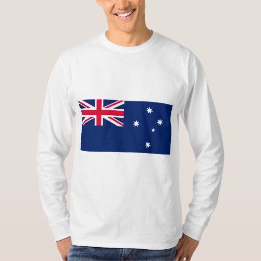 Vlag van Australië T-shirt (Voorkant)