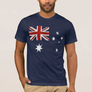 Vlag van Australië T-shirt