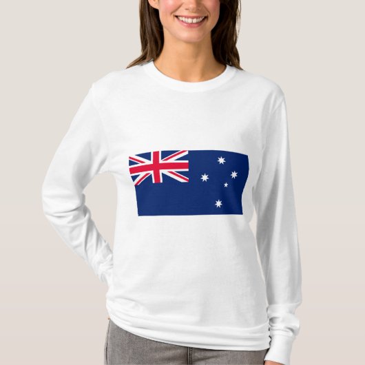 Vlag van Australië T-shirt (Voorkant)