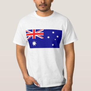Vlag van Australië T-shirt