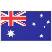 Vlag van Australië Tafelkleed (Voorkant (Horizontaal))