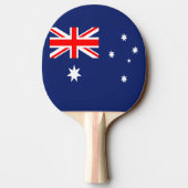 Vlag van Australië Tafeltennisbatje (Achterkant)