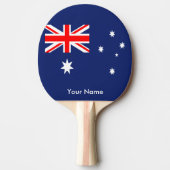 Vlag van Australië Tafeltennisbatje (Voorkant)