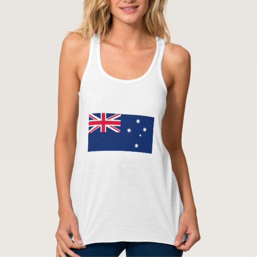 Vlag van Australië Tanktop (Voorkant)