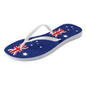Vlag van Australië Teenslippers (Schuin)