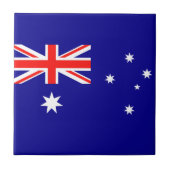 Vlag van Australië Tegeltje (Voorkant)