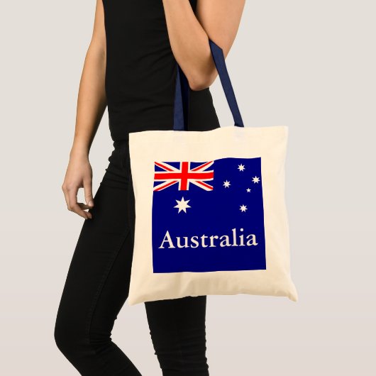 Vlag van Australië Tote Bag (Voorkant (product))