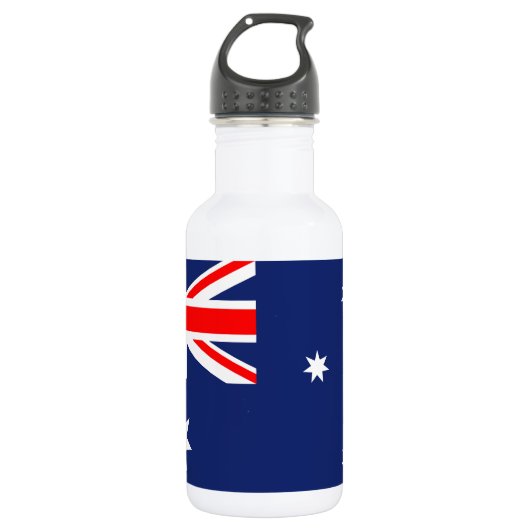 Vlag van Australië Waterfles (Voorkant)
