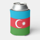 Vlag van Azerbeidzjan Blikjeskoeler (Blikje Achterkant)