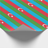 Vlag van Azerbeidzjan Cadeaupapier (Hoek)