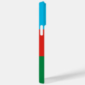 Vlag van Azerbeidzjan Case-Mate iPhone Case (Achterkant / Rechts)