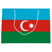 Vlag van Azerbeidzjan Groot Cadeauzakje (Voorkant)